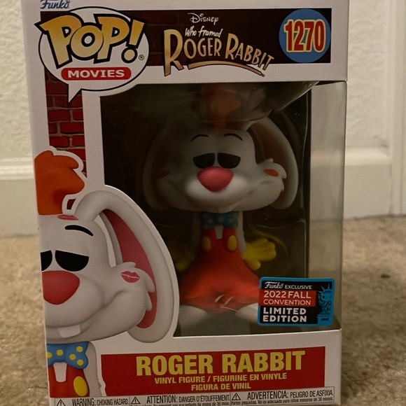 Funko POP! Who Framed Roger Rabbit NYCC 2022 Fall Convention Shared Exclusive - Picture 2 of 15
